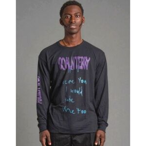 Coal N Terry Hate Me Tee in Black Size L